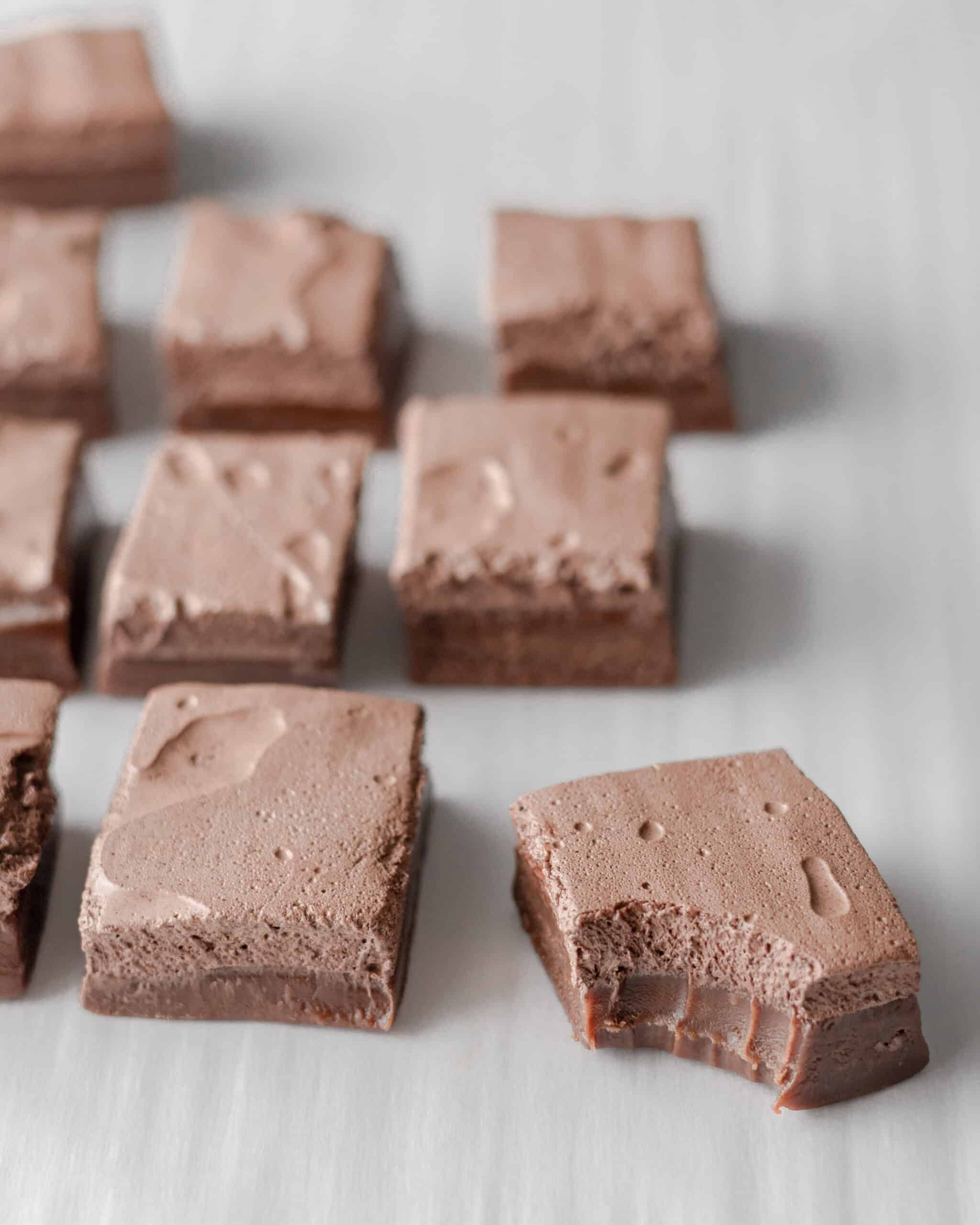 Double chocolate caramel marshmallows One Sweet Mama