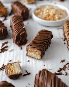 caramel delight cookie candy bar
