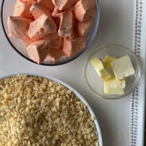 peach ring rice crispy treat ingredients