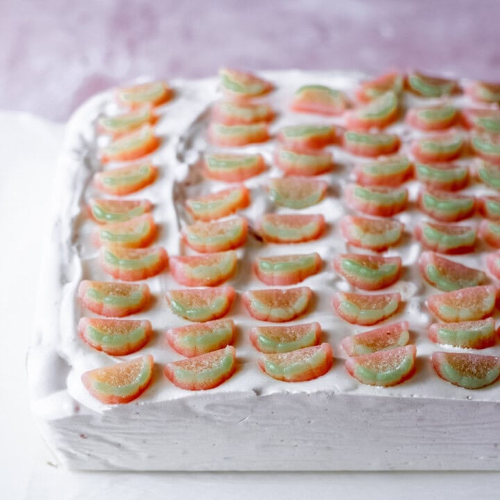 Watermelon Sour Patch Kids Marshmallows - One Sweet Mama