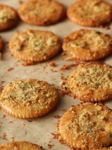 ritz crackers seasoned with stove top stuffing mix